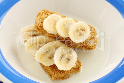 Weet Bix With Bananas