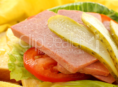 Spam And Dill Pickle