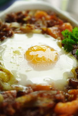 Corned Beef Hash With Egg