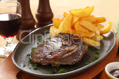 Steak And Chips