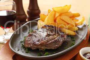 Steak And Chips