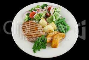 Steak And Vegetables 1