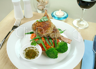 Crumbed Lamb Cutlets