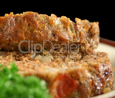Lamb Meatloaf Sliced