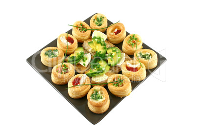 Vol Au Vonts And Camembert Bites