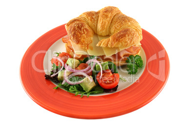 Cheese And Ham Croissant 1