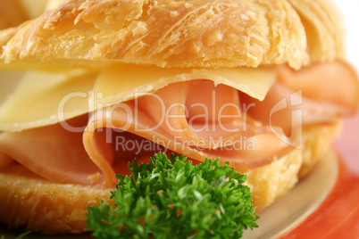 Cheese And Ham Croissant