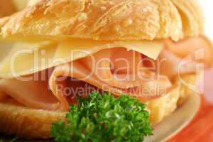 Cheese And Ham Croissant