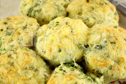 Cheese And Spinach Scones