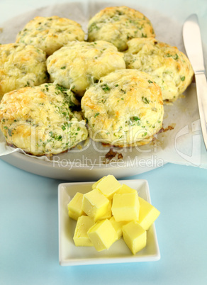 Cheese And Spinach Scones