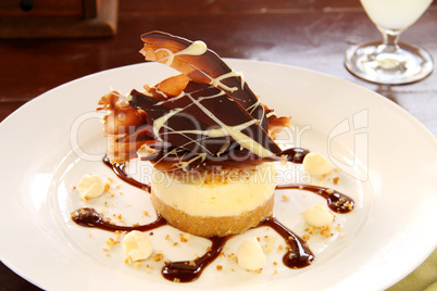 Cheese Cake With Chocolate