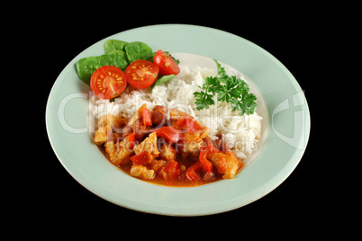 Chicken And Lentil Stew With Rice 2