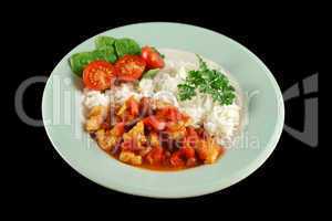 Chicken And Lentil Stew With Rice 2