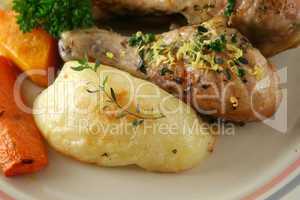 Chicken Drumsticks And Vegetables 3