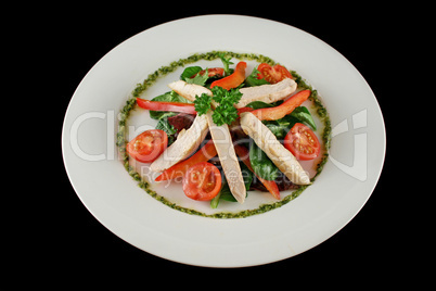 Chicken Salad Pesto 1
