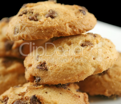 Stack Of Chocolate Chip Cookies