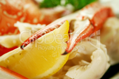 Cracked Crab And Lemon