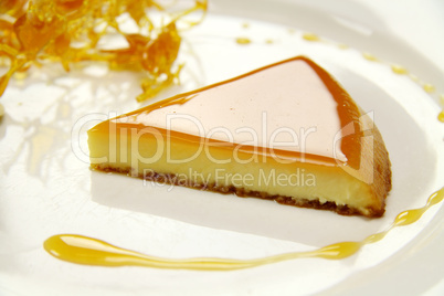 Creme Caramel Slice