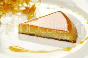 Creme Caramel Slice