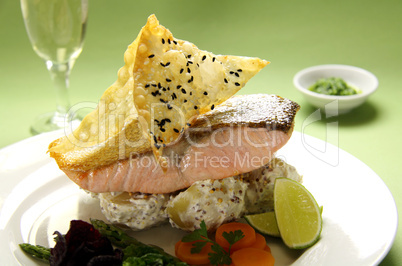 Crispy Skin Salmon