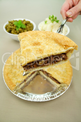 Slice Of Beef Pie