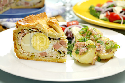 Ham And Egg Pie