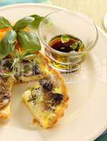 Mushroom Quiche