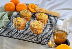 Orange And Poppyseed Cakes
