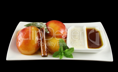 Poached Nectarines 1
