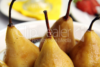 Poached Pears