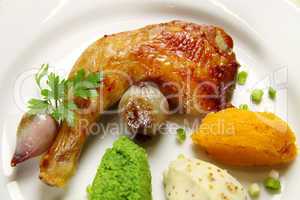 Roast Chicken Quarter