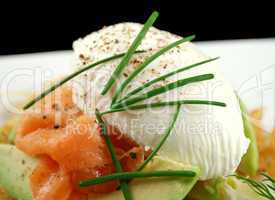 Poached Egg And Salmon