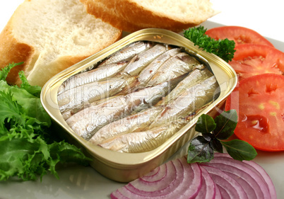 Sardines And Salad