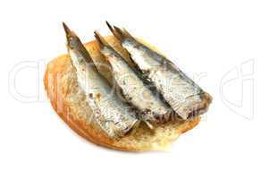 Sardines On Bread
