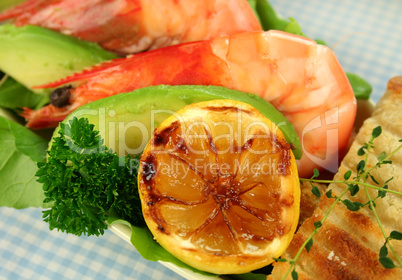 Shrimp And Rocket Salad