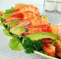 Shrimp And Avocado Salad
