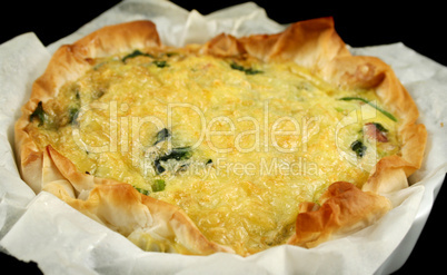 Spinach And Bacon Quiche 2