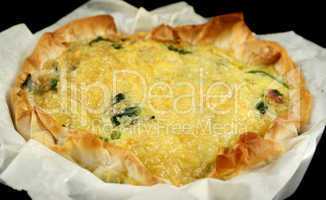 Spinach And Bacon Quiche 2