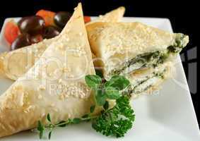 Spinach And Feta Parcels