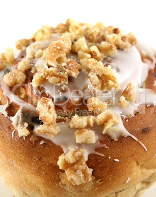 Sticky Bun With Walnuts