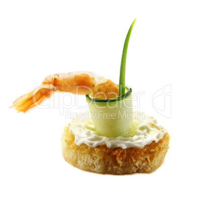 Shrimp And Zucchini Tidbit