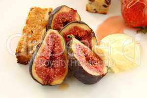 Figs Cream And Honey