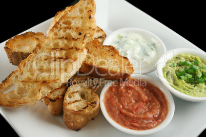 Turkish Bread And Dips 5