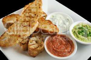 Turkish Bread And Dips 5