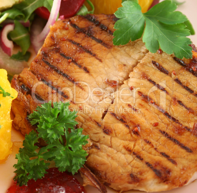Grilled Butterfly Pork