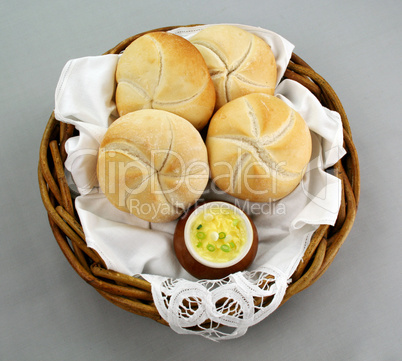 Round Rolls And Butter