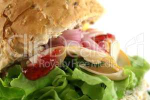 Turkey And Lettuce Roll 4