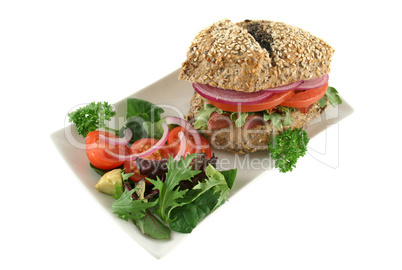 Wholegrain Salad Roll 1