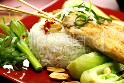 Asian Chicken And Rice