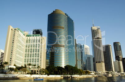 Brisbane City Skyline Australia